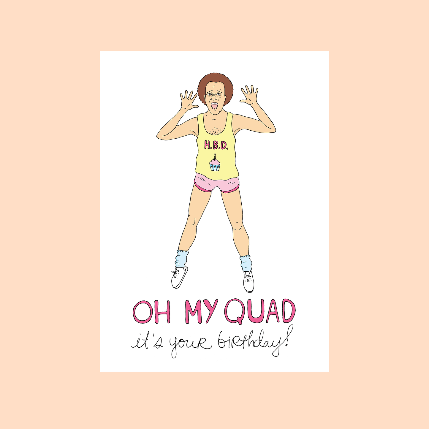 Oh My Quad Card | Fineasslines (CA)