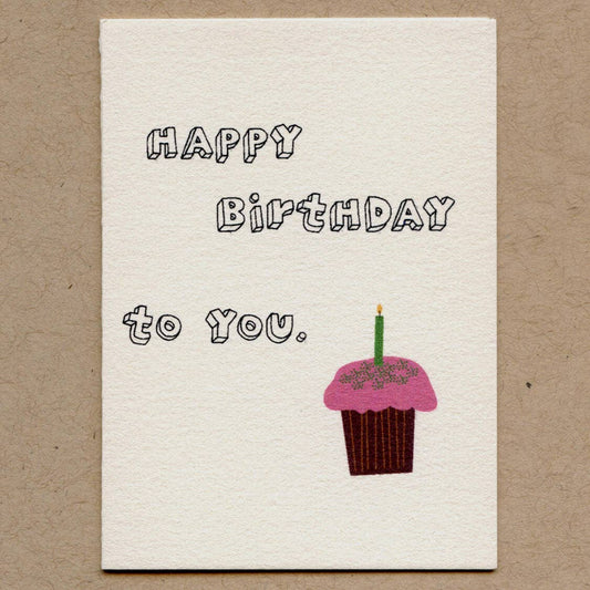 Happy Birthday To You Mini Card | Beth Mueller (VT)