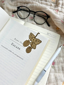 Strawberry Brass Bookmark | Chocolett (OR)