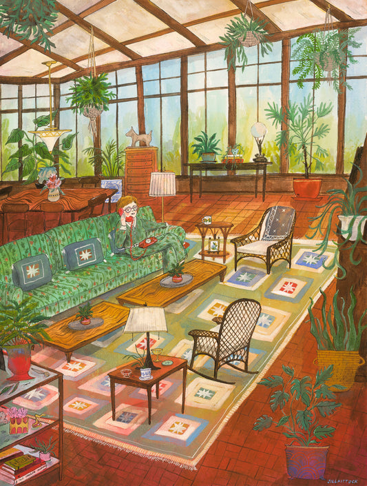 I'm Blending in at Home Print | Jill Kittock (MN)