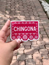 Load image into Gallery viewer, CHINGONA Papel Picado Vinyl Sticker | Kalaka Tx (TX)
