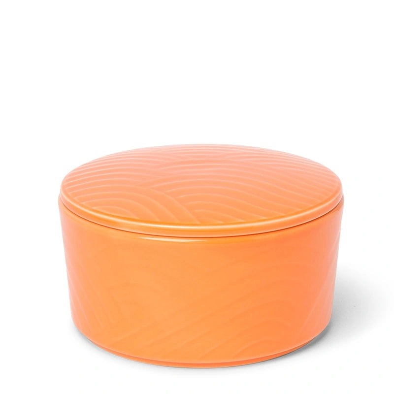 Himari Orange Ceramic Bowl | Tall | (Japan)