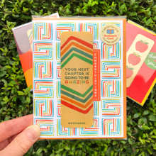 Load image into Gallery viewer, Congrats Chapter Bookmark Congratulations Card | Night Owl Paper Goods (AL)
