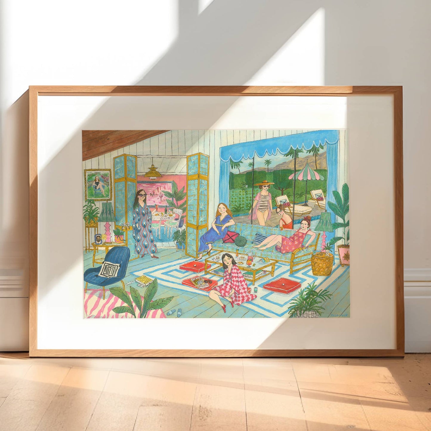 Palm Springs Art Print | Jill Kittock (MN)
