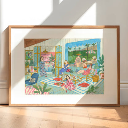 Palm Springs Art Print | Jill Kittock (MN)