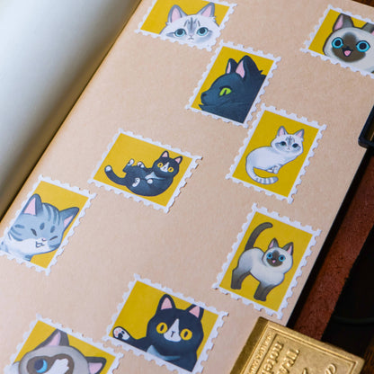 Candid Cats stamp washi tape by Thousand Skies, alternate view 5