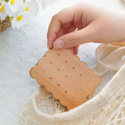 Biscuit Pocket Mirror | Senser Woodcraft (NJ)