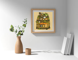 One Piece Cafe Art Print | Sushiboiiiiy (CAN)