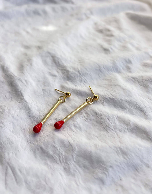 Matchstick Earrings | Natalie Clare (IL)