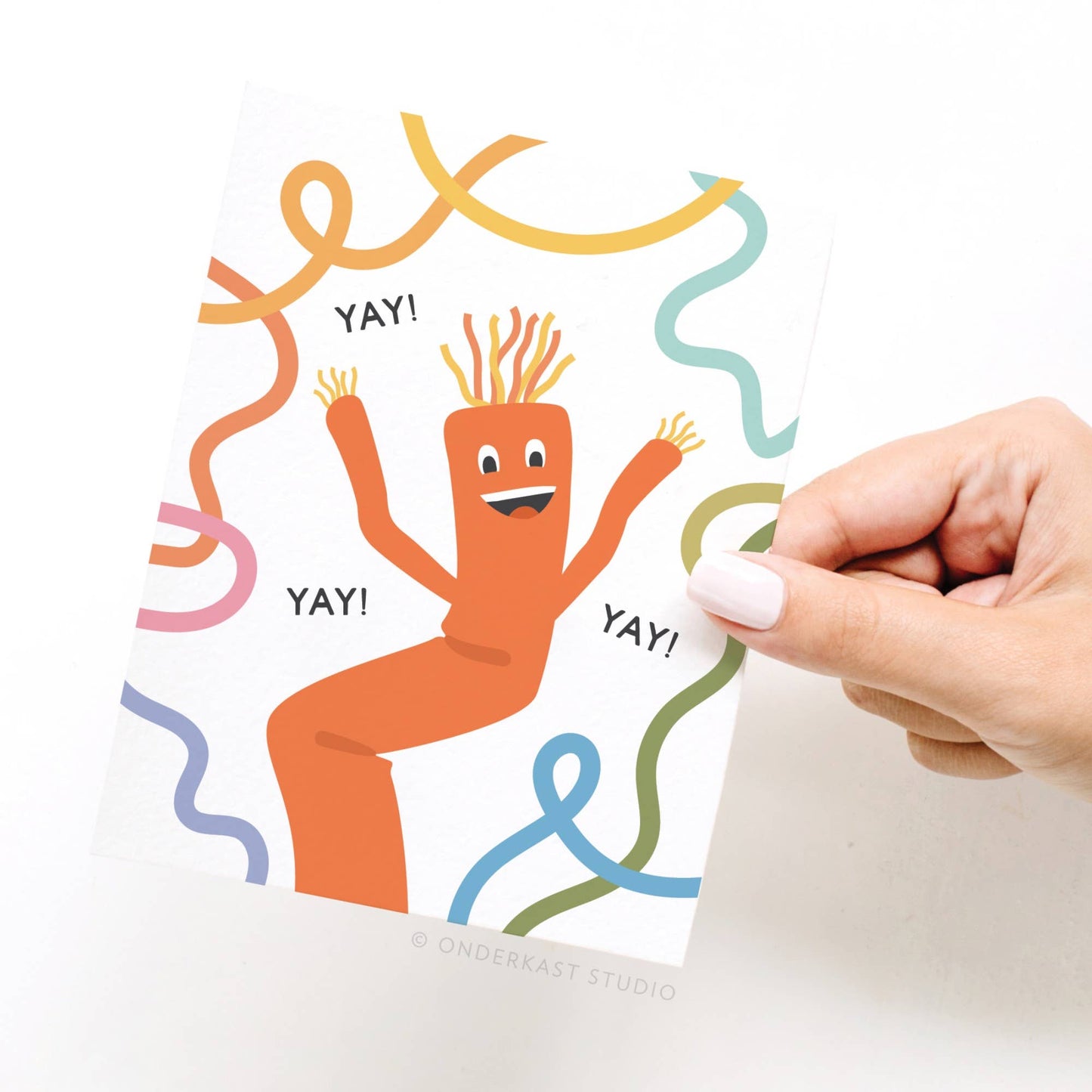 Yay Wacky Waving Inflatable Tube Man Card | Onderkast (TX)