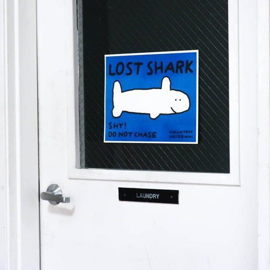 Lost Shark Risograph Print | Oitama (CA)