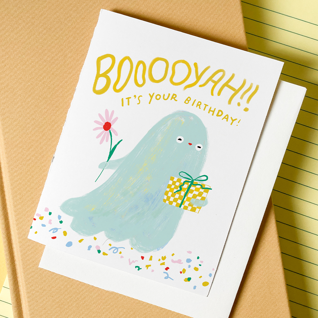 Booyah Birthday Card | Karen Schipper (SC)