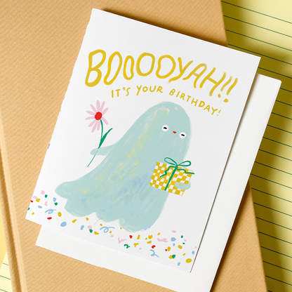 Booyah Birthday Card | Karen Schipper (SC)