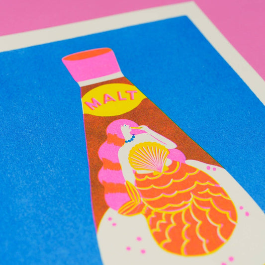 Vinegar Risograph Print | Naomi Wilkinson (UK)