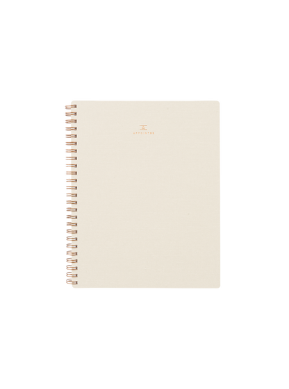 The Workbook (Lined)  |  Natural Linen  |  Appointed (DC)