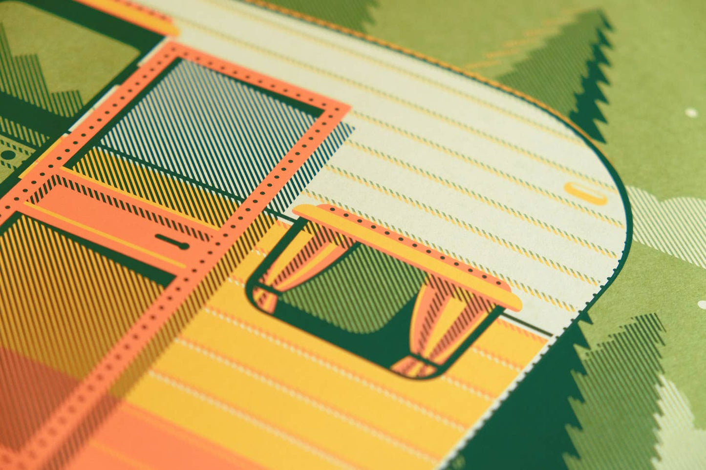 Camper Series Screenprint | Sierra | DKNG Studios (CA)