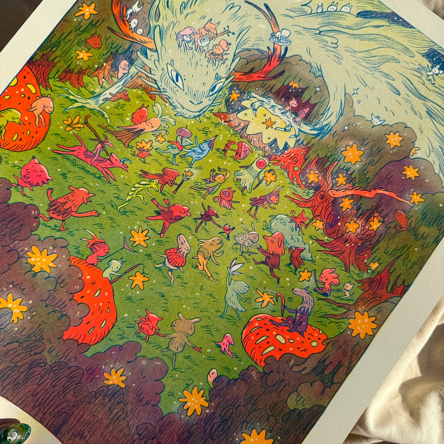 Morophon The Boundless Riso Print | Natalie Andrewson (CA)