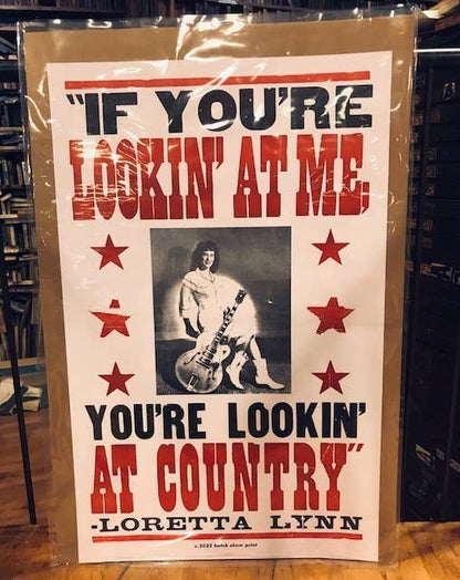Loretta Lynn | Hatch Show Print (TN)