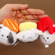 Load image into Gallery viewer, Sanrio Sushi Plush Keychain
