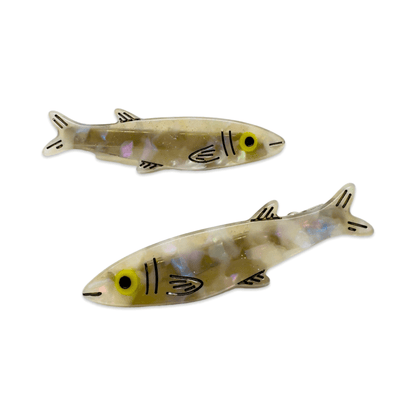 Sardine Alligator Hair Clip Set | Jenny Lemmons (CA)