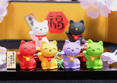 Lucky Cats Eraser | Iwako (Japan)