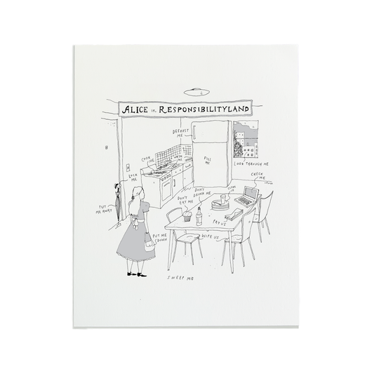Alice Letterpress Print  | Liana Finck (NY)