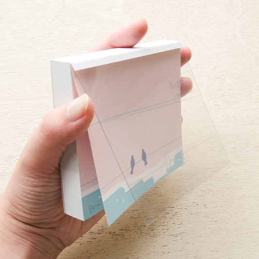 Bird Memo Pad | Taku Bannai x cozyca products (Japan)