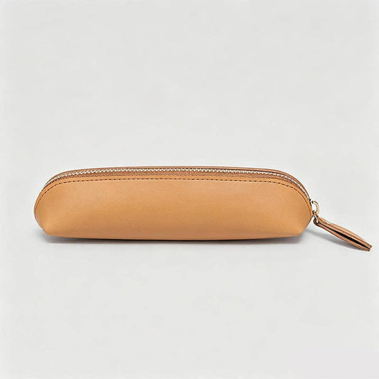 Vintage Style Leather Pencil Case