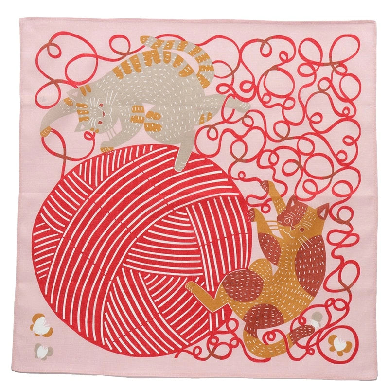 Furoshiki Cats & Yarn
