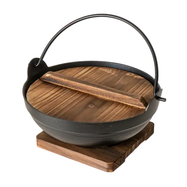 Nabe Pot with Wooden Trivet (Japan)