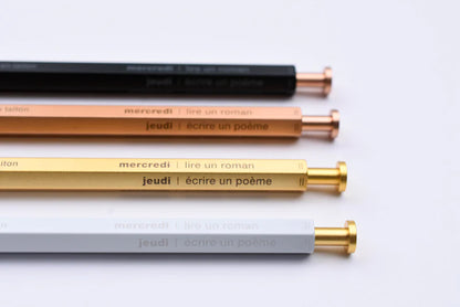 Tous Les Jours Gel Brass Ballpoint Pen | Mark's Inc (Japan)