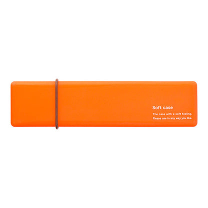 Soft Pen Case | Orange | Midori (Japan)