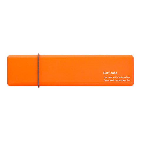 Soft Pen Case | Orange | Midori (Japan)