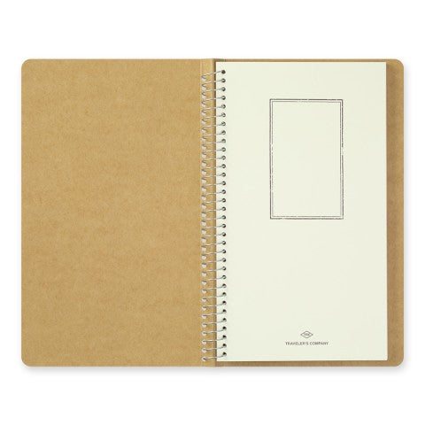 Spiral Ring A5 Slim Watercolor Paper Notebook | Traveler's Company (Japan)