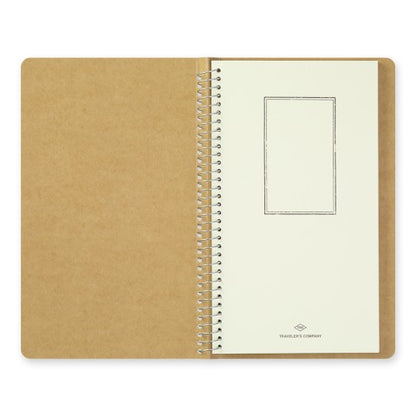 Spiral Ring A5 Slim Watercolor Paper Notebook | Traveler's Company (Japan)