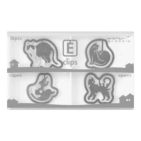 Etching Clips | Cats | Midori (Japan)