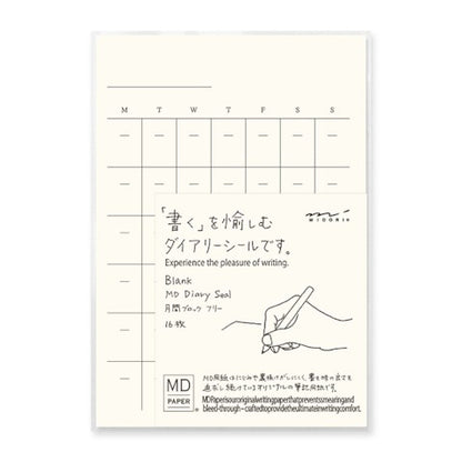 MD Diary Calendar Stickers | Midori (Japan)