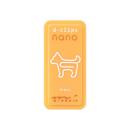 Nano D-Clips Mini Box| Dog  | Midori (Japan)