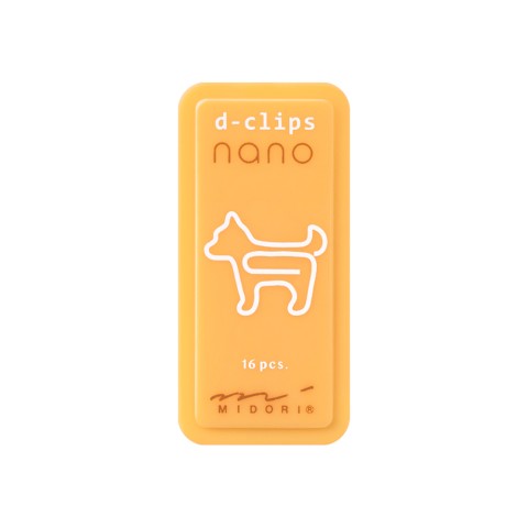 Nano D-Clips Mini Box| Dog  | Midori (Japan)