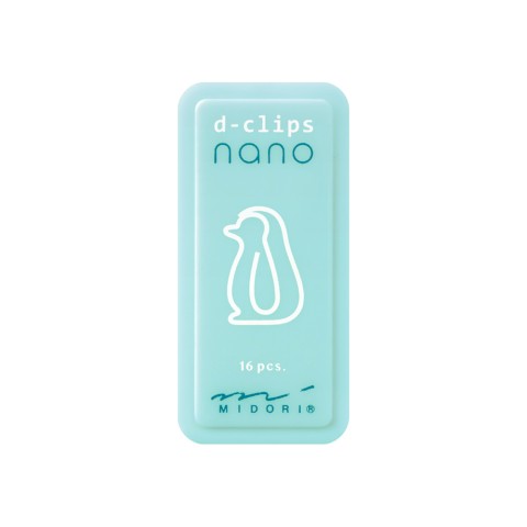 Penguin Nano D-Clips Mini Box | Midori (Japan)