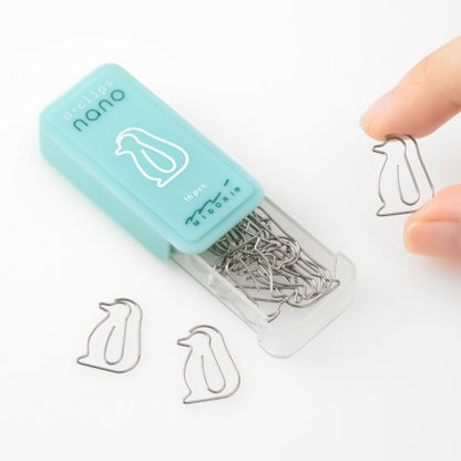 Penguin Nano D-Clips Mini Box | Midori (Japan)
