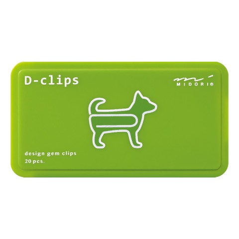 Nano D-Clips Box| Dog  | Midori (Japan)
