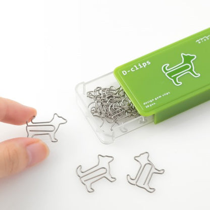 Nano D-Clips Box| Dog  | Midori (Japan)