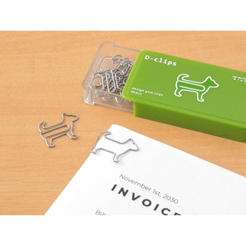 Nano D-Clips Box| Dog  | Midori (Japan)