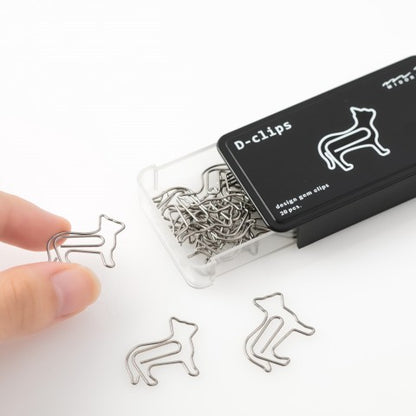 Nano D-Clips Box | Standing Cat | Midori (Japan