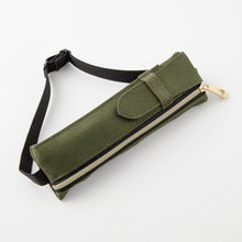 Load image into Gallery viewer, Book Band Pen Case | Khaki | Midori (Japan)
