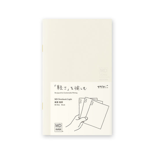 MD Light B6 Slm Notebook | 3 Pack | Midori (Japan)