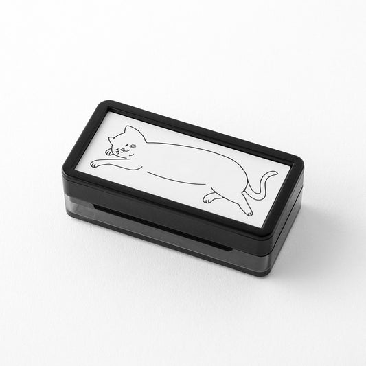 Mini Paintable Cat Stamp | Midori (Japan)