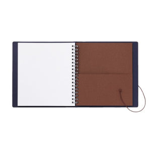 String Tie Grid Notebook | Olive | Kleid (Japan)