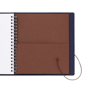 String Tie Grid Notebook | Olive | Kleid (Japan)